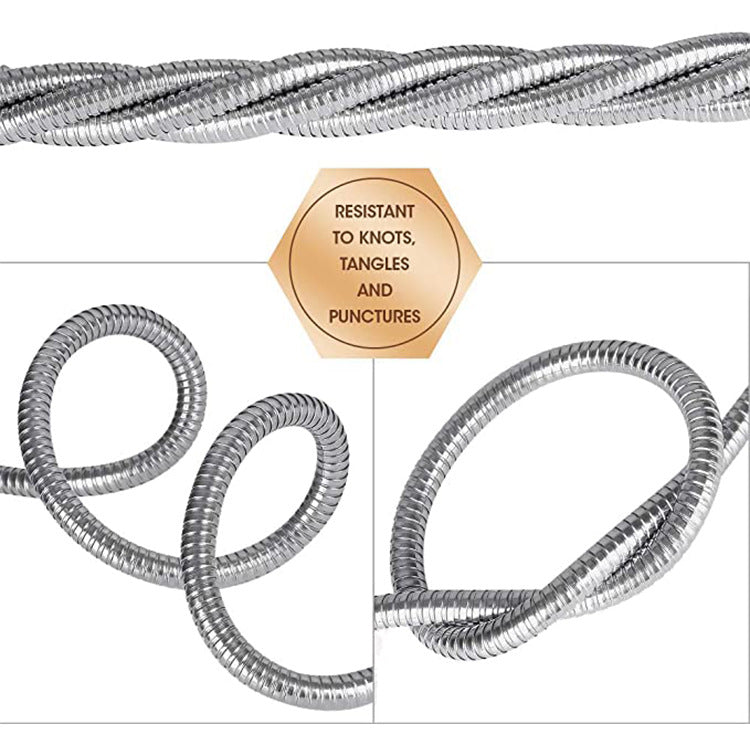 Stainless Steel Garden Hose With Brass Garden