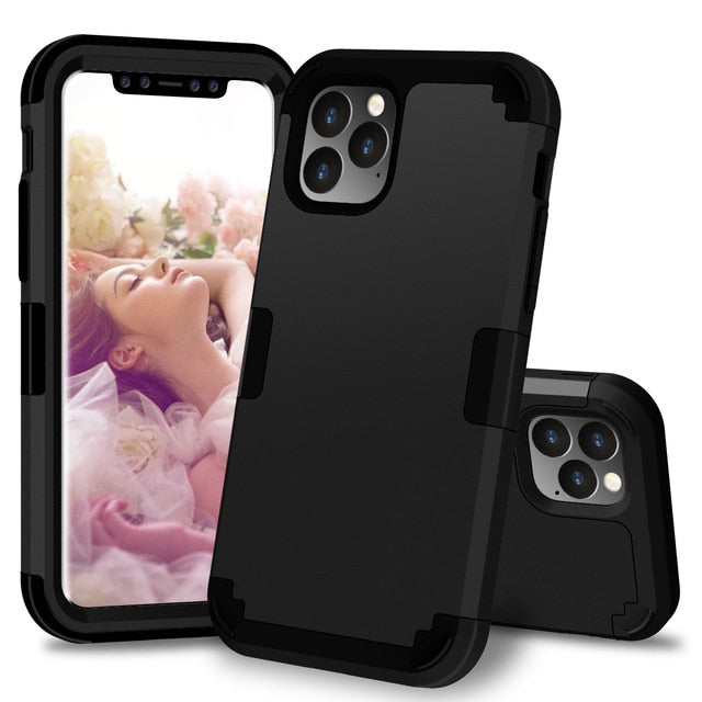 Shockproof Protect Hard Rubber Case