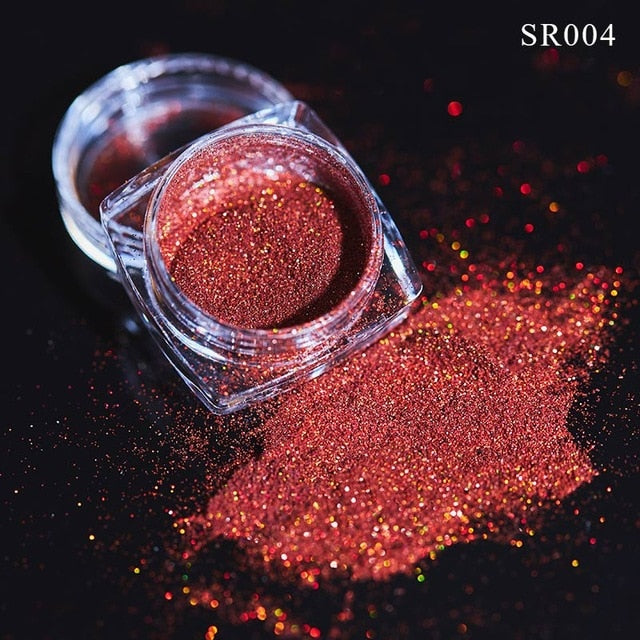 Aluminum Flakes Sequins Nail Glitter Powder