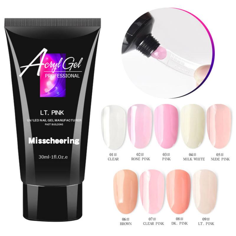 30Ml Nail Acryl Gel Clear Crystal