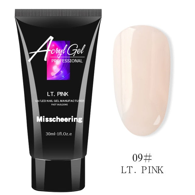 30Ml Nail Acryl Gel Clear Crystal
