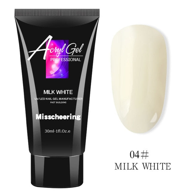 30Ml Nail Acryl Gel Clear Crystal