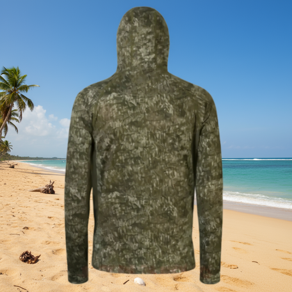 Fishing-Themed Rash Guard