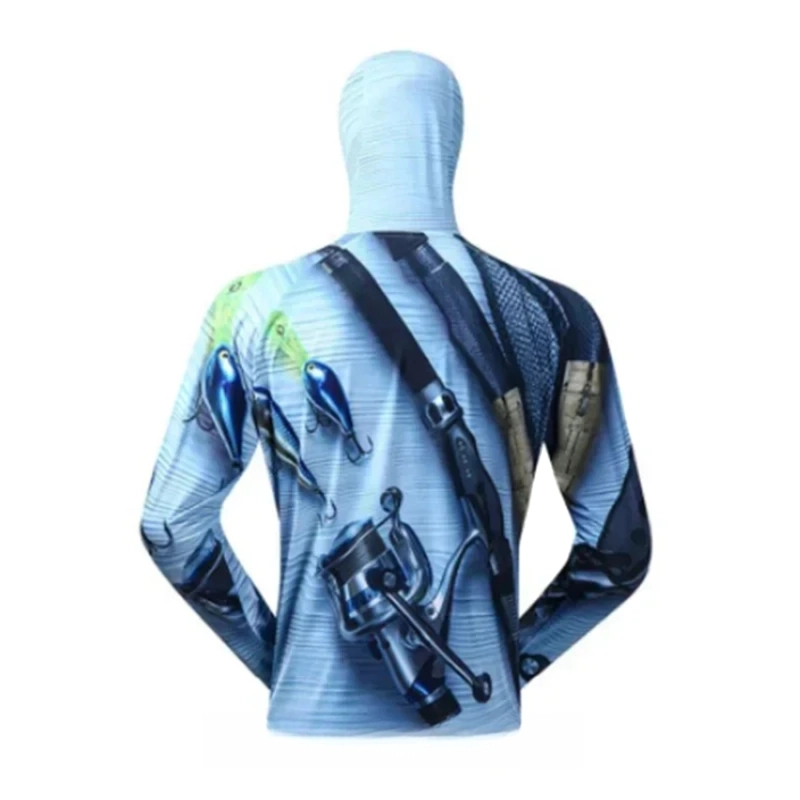 Fishing-Themed Rash Guard