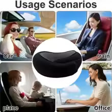 Portable Travel Neck Pillow Memory Foam U-Shaped Snail Style Adjustable Soft Travel Sleep Pillow for Car Plane Train Office