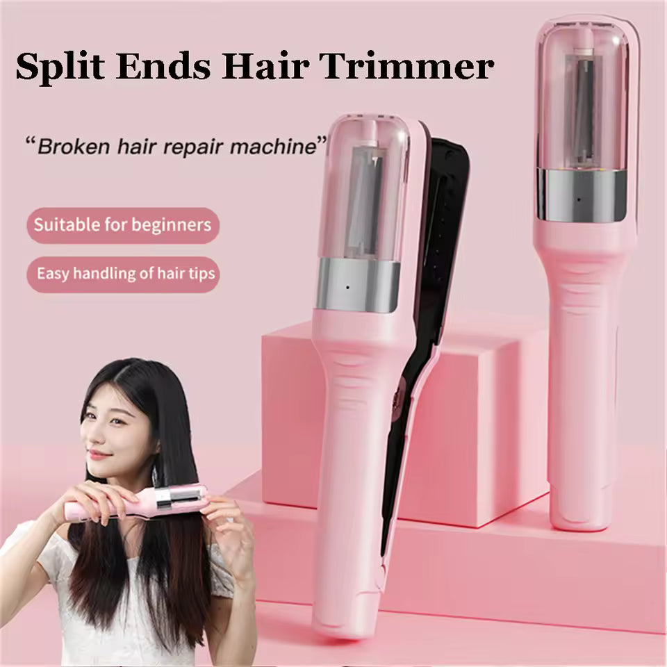 Hair ends Trimmer Split Remover Dry Damaged Brittle Professional Automatic Trim Split for Women Cordless Hair cutting machine