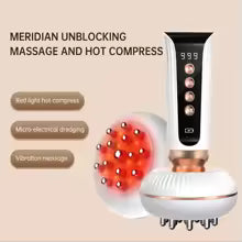 New Electric Portable Full Body Massage Vibration Meridian Massage Brush