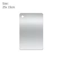 WXCOO Stainless Steel Chopping Board Kitchen Household Thickened Double Sided Fruit Cutting Board Block Kneading Dough Board