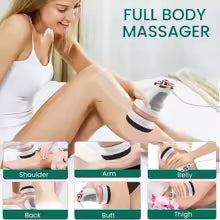 Cellulite Massager Body Slim Sculpting Machine Handheld Electric Massage Gun Skin Tightening For Belly Waist Butt Arms Legs