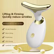Neck Face Lifting Device Face Slimming Eye Massage Beauty Skin Facial Vibration Machine Anti Aging Reduce Edema Double Chin