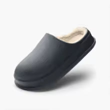Men's Home Soft Slippers Warm Shoes Indoor and Outdoor Non-slip Thick Bottom Casual Daily Home Cotton Shoes Fashion