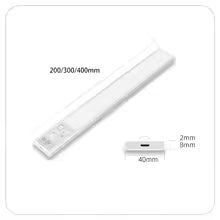 New Multifunctional Led cabinet light Kitchen lights motion sensor TYPE-C LED Lamps Cabinet Motion Sensor Light