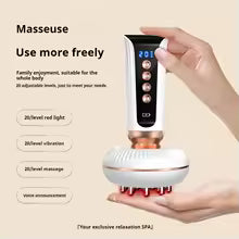 New Electric Portable Full Body Massage Vibration Meridian Massage Brush
