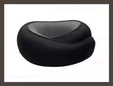 Portable Travel Neck Pillow Memory Foam U-Shaped Snail Style Adjustable Soft Travel Sleep Pillow for Car Plane Train Office