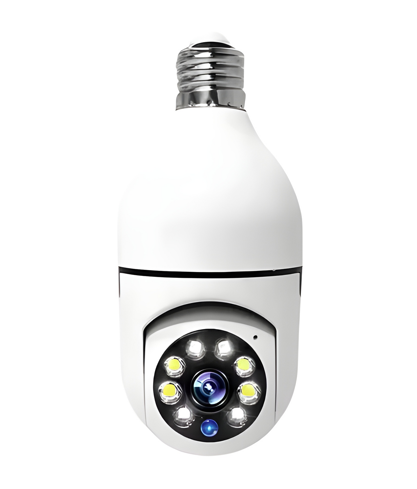 E27 Bulb Surveillance Outdoor Security Camera Automatic Night Vision Color Indoor Motion Detection Focus Zoom WiFi Camera