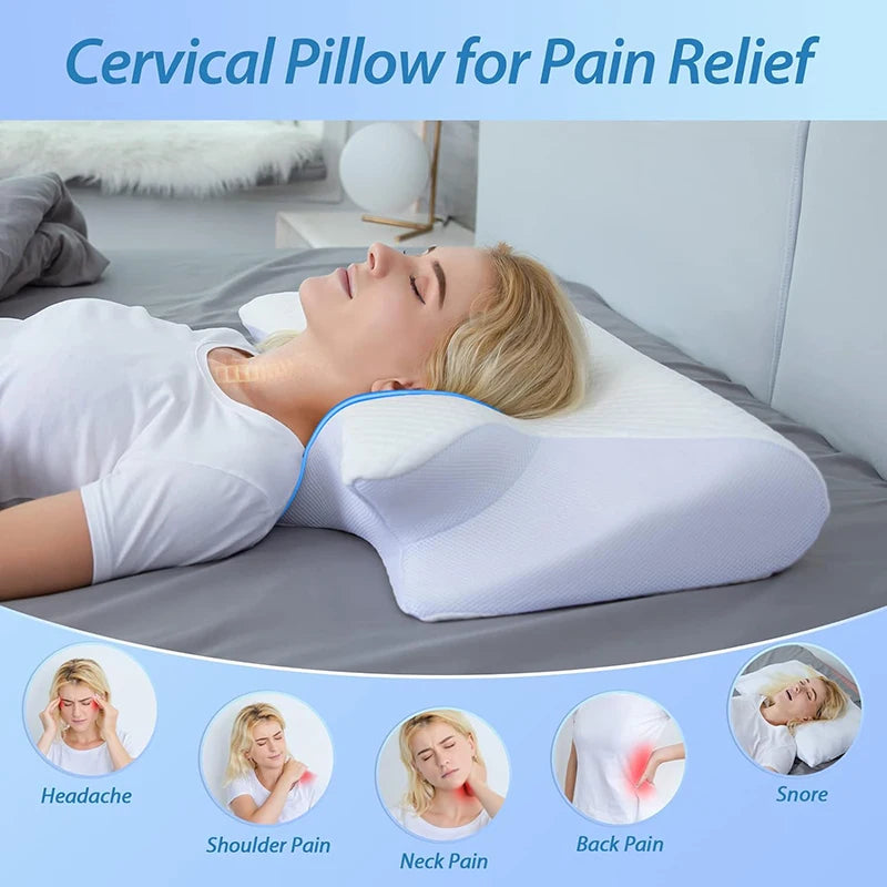 Cloud-Relief 2-in-1 Cervical Pillow