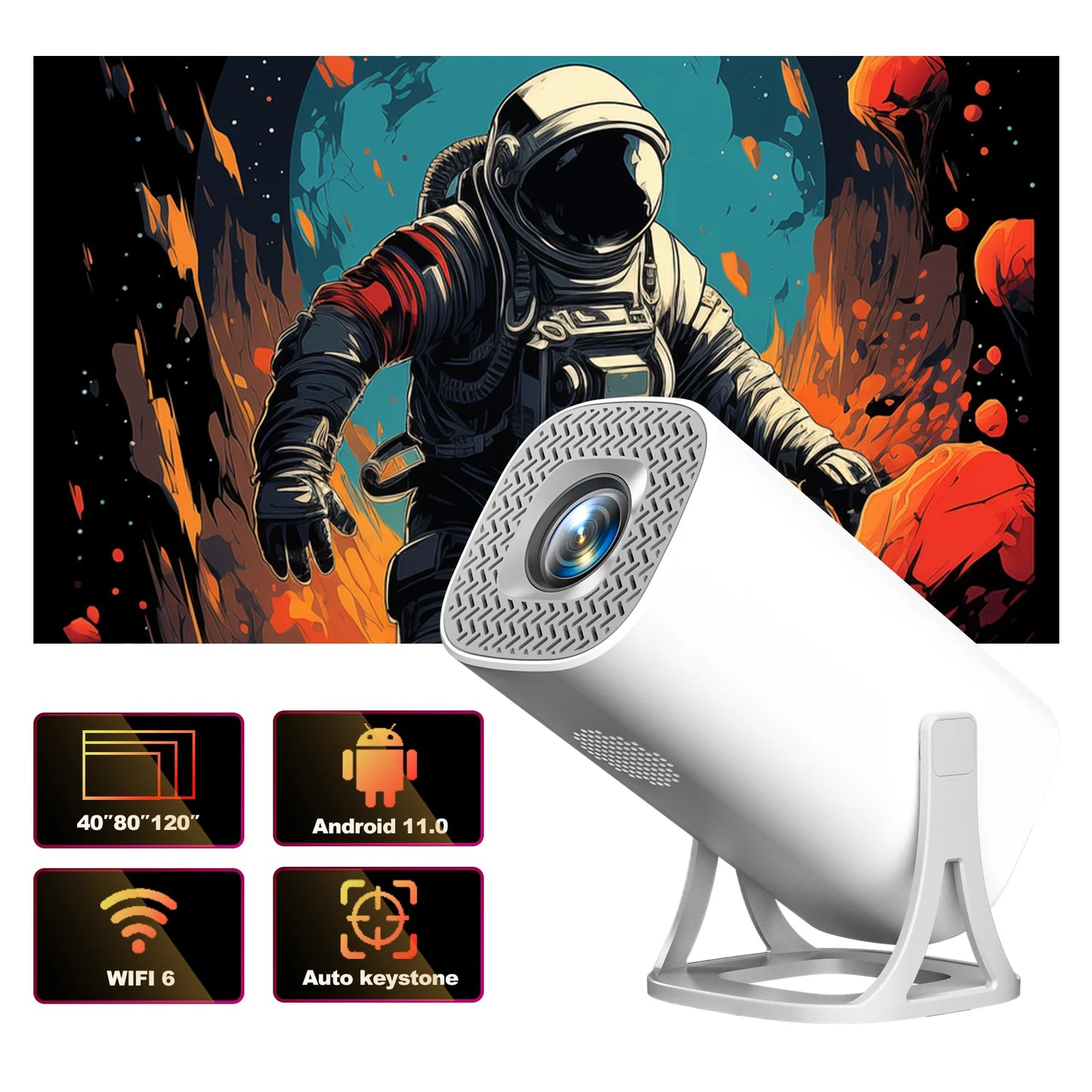 Cinematic Magic Mini Projector