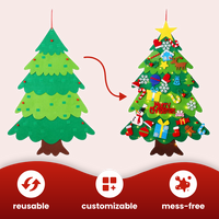two felt trees (save $10)