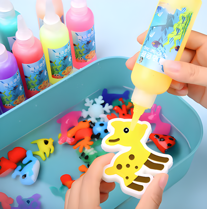 Magic Water Elf Toy Kit Water Fairy Water Gel Kit Handmade Water Toy Birthday Christmas Gifts for Kids Party Favors