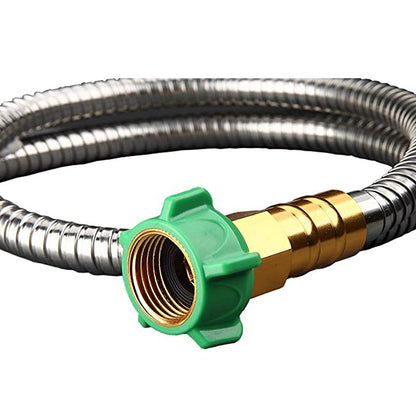 Stainless Steel Garden Hose With Brass Garden