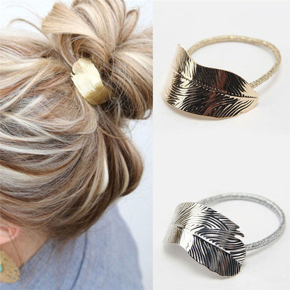 Leaf Hair Band Rope