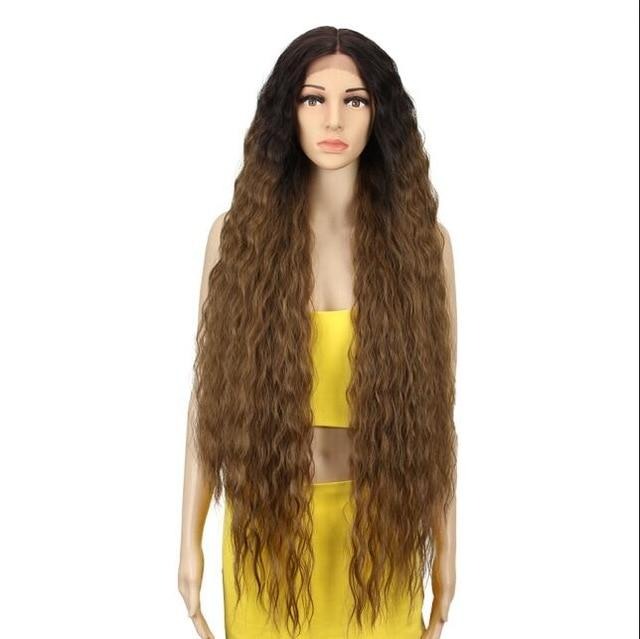 Long Curly Hair Synthetic Lace Wigs