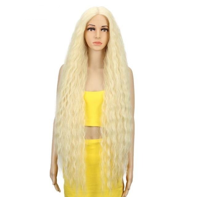 Long Curly Hair Synthetic Lace Wigs