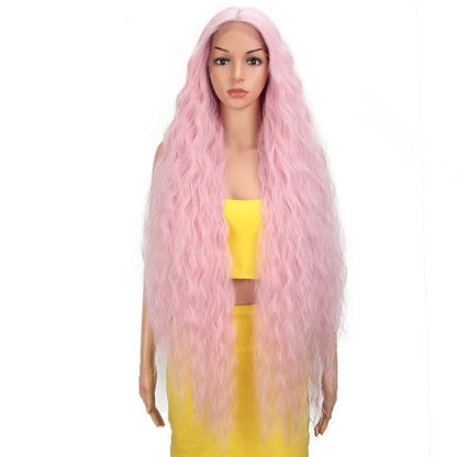 Long Curly Hair Synthetic Lace Wigs