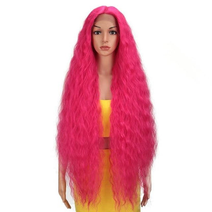 Long Curly Hair Synthetic Lace Wigs
