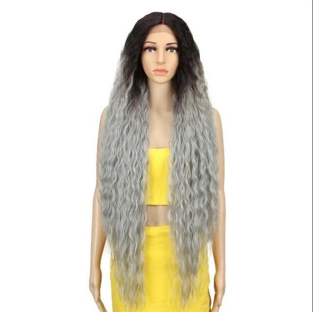 Long Curly Hair Synthetic Lace Wigs