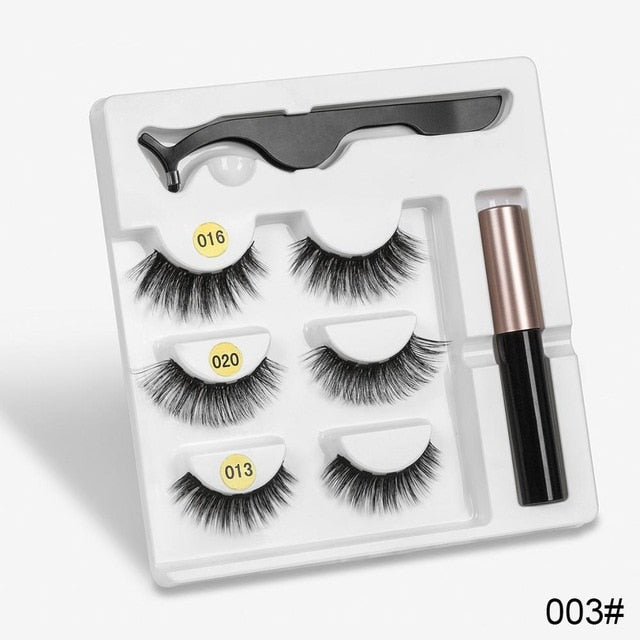 Magnetic Eyelashes 3D Mink
