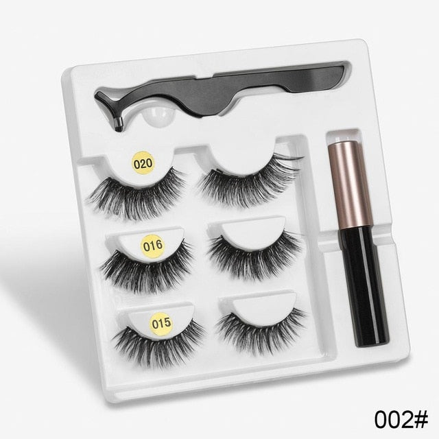 Magnetic Eyelashes 3D Mink