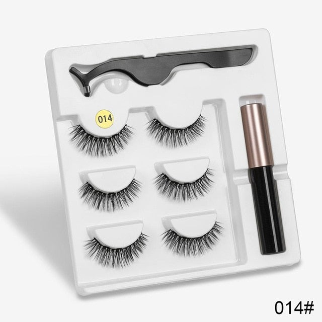 Magnetic Eyelashes 3D Mink