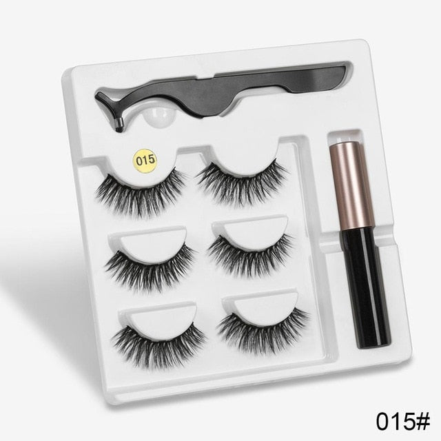 Magnetic Eyelashes 3D Mink