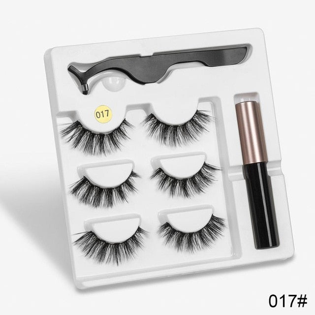 Magnetic Eyelashes 3D Mink