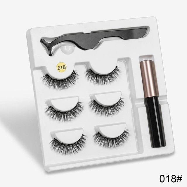 Magnetic Eyelashes 3D Mink