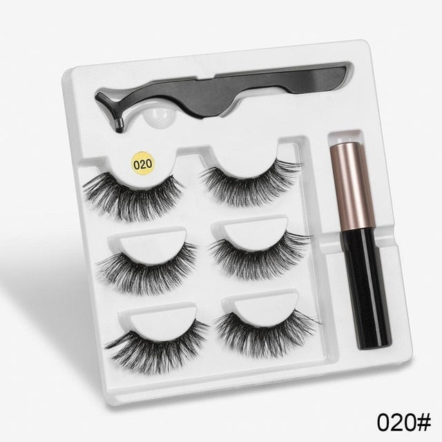 Magnetic Eyelashes 3D Mink