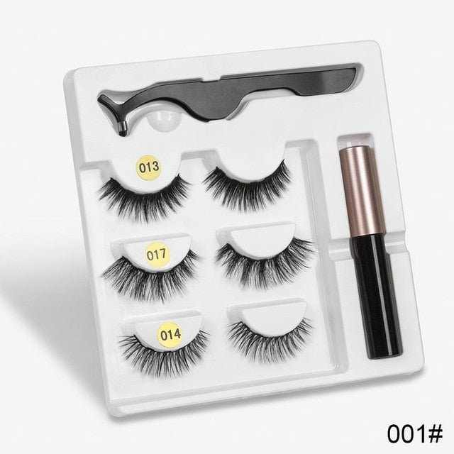 Magnetic Eyelashes 3D Mink