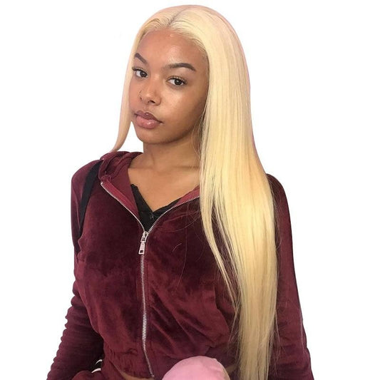Blonde Color Remy Brazilian Straight