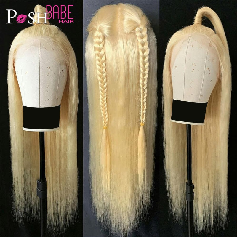 Blonde Color Remy Brazilian Straight