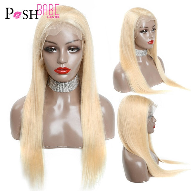 Blonde Color Remy Brazilian Straight