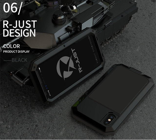 Heavy Duty Metal Aluminum Phone Case