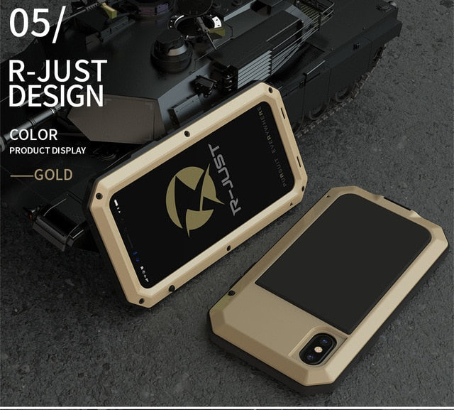 Heavy Duty Metal Aluminum Phone Case