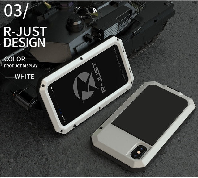 Heavy Duty Metal Aluminum Phone Case