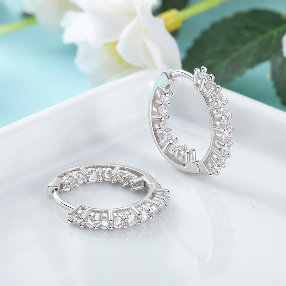 Sterling Silver Hoop Earrings