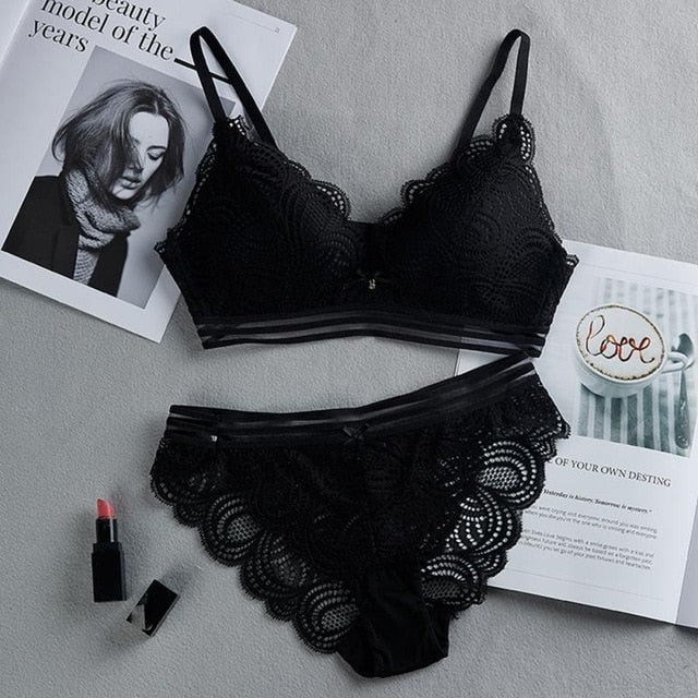 Sexy No Steel Ring Wire Free Bra