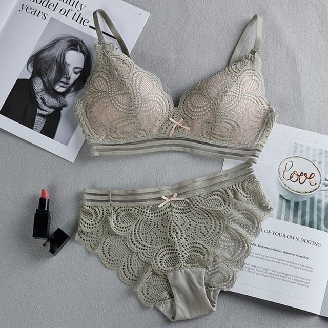 Sexy No Steel Ring Wire Free Bra