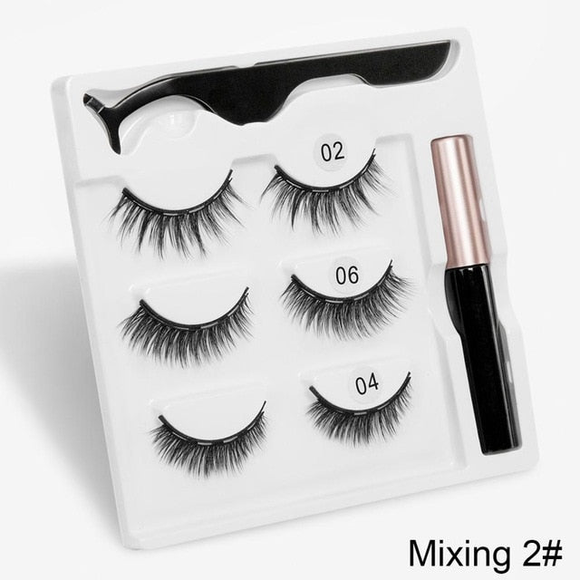 Magnetic Eyelashes 3D Mink