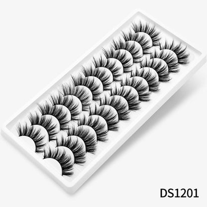 12/20 Pairs 3D Mink Hair False Eyelashes