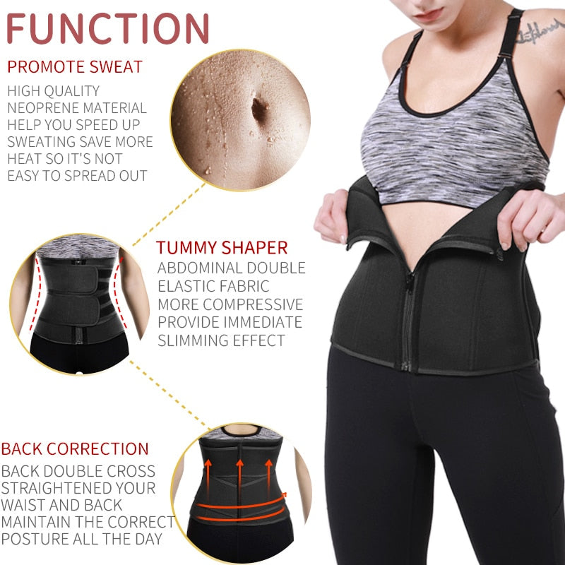 Waist Trainer Sweat Shapewear